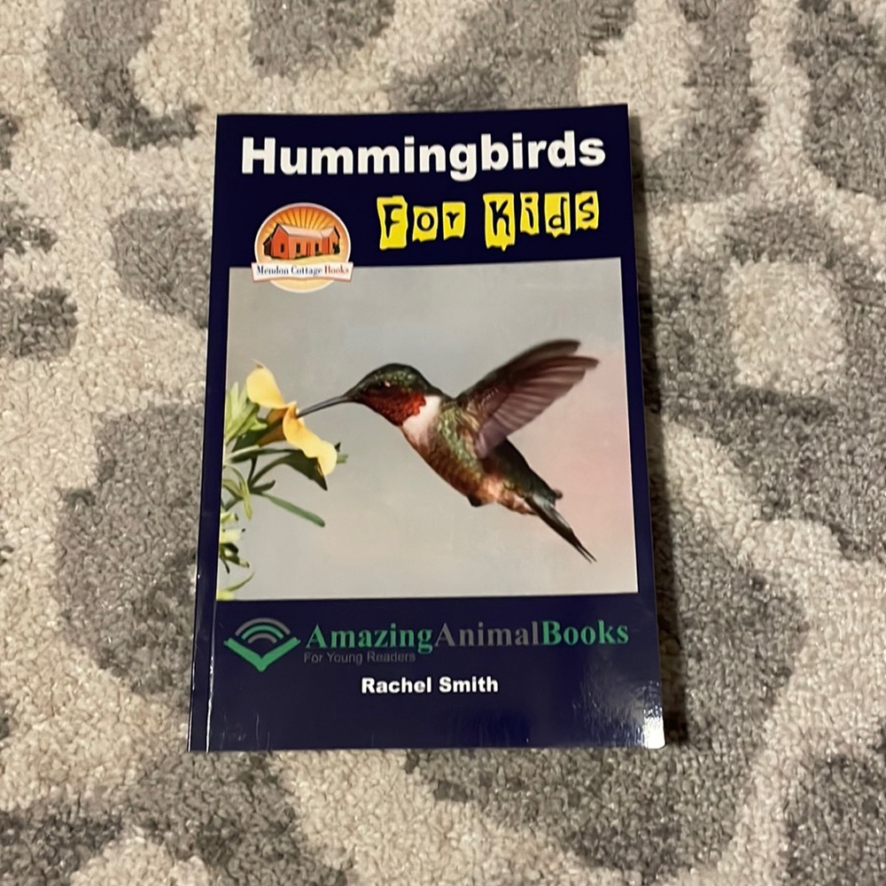 Hummingbird book for kids never used before great condition